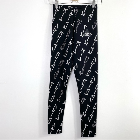 Adidas Pharrell Williams HU Series Print Leggings - Picture 5 of 10